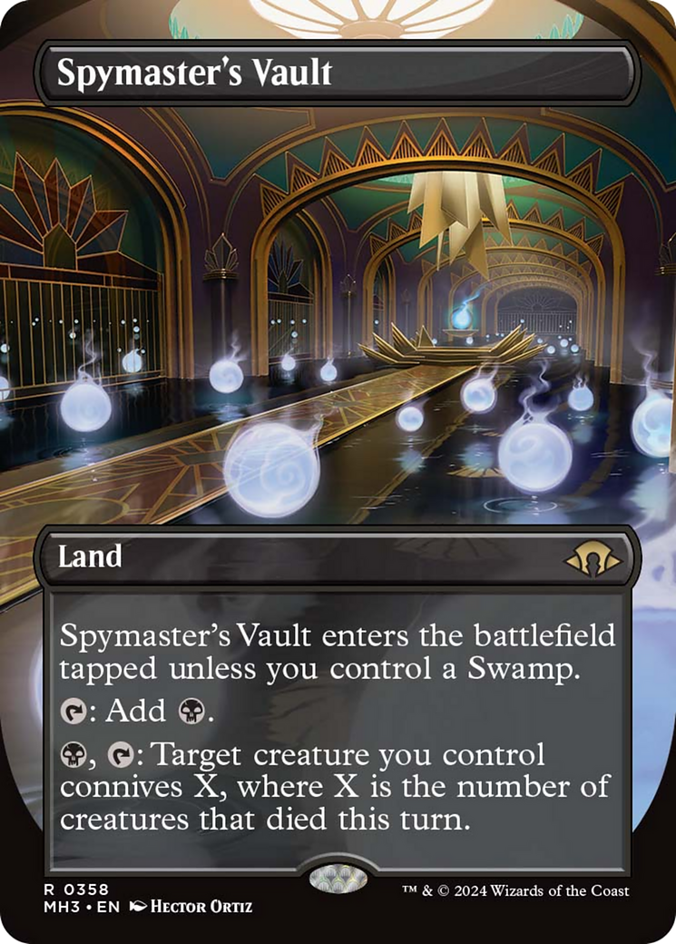 Spymaster's Vault (Borderless) [Modern Horizons 3] | PLUS EV GAMES 