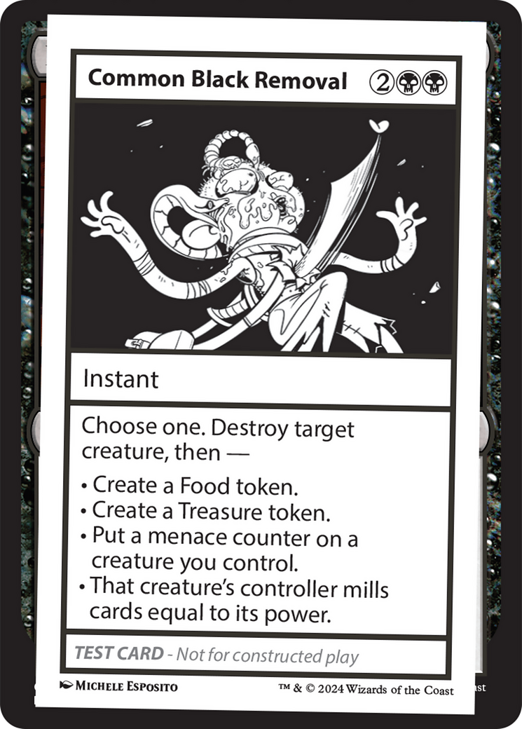 Common Black Removal [Mystery Booster 2 Playtest Cards] | PLUS EV GAMES 