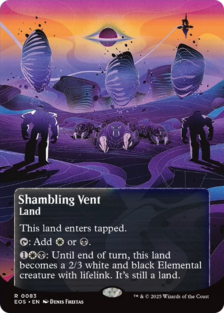Shambling Vent (0083) (Borderless) [Edge of Eternities: Stellar Sights] | PLUS EV GAMES 