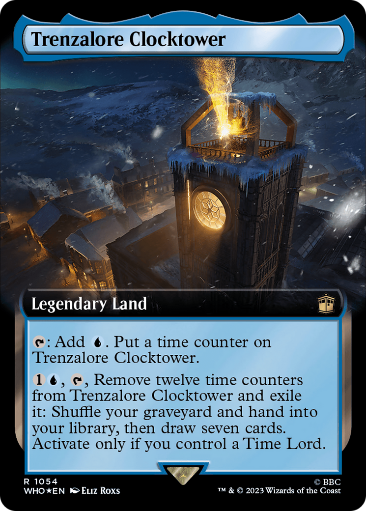 Trenzalore Clocktower (Extended Art) (Surge Foil) [Doctor Who] | PLUS EV GAMES 