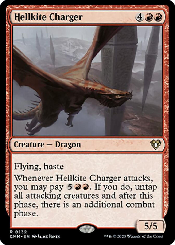 Hellkite Charger [Commander Masters] | PLUS EV GAMES 