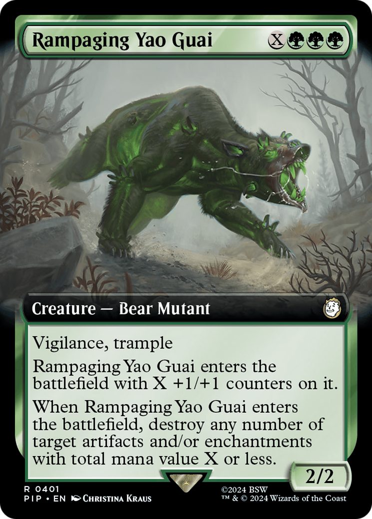 Rampaging Yao Guai (Extended Art) [Fallout] | PLUS EV GAMES 