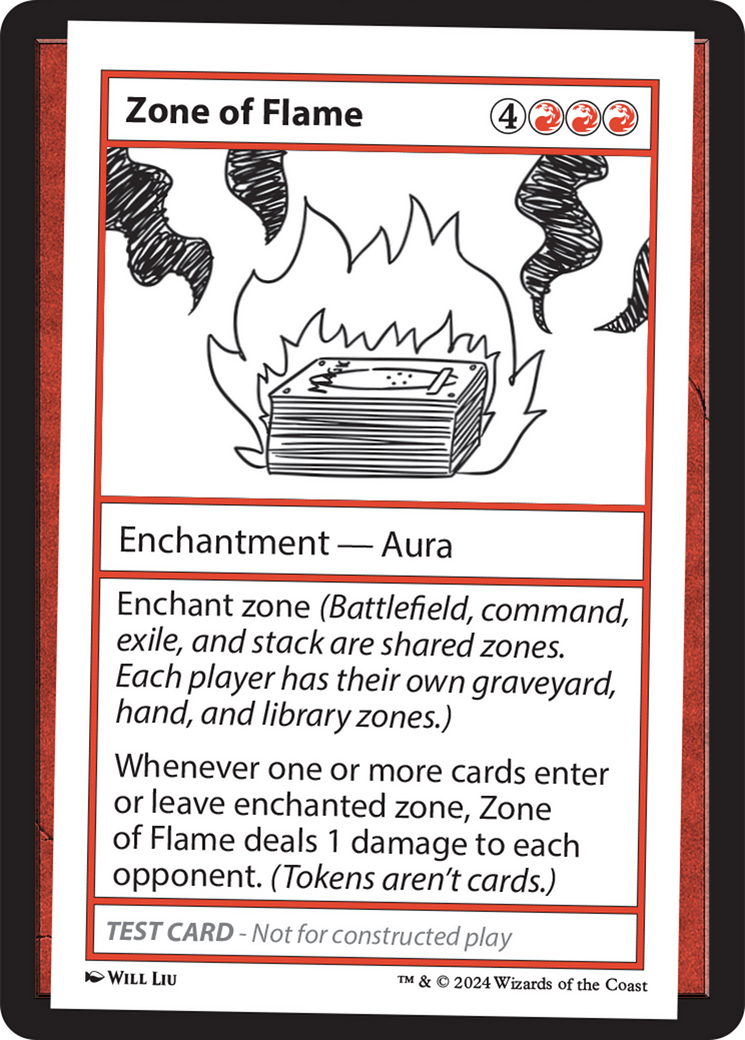 Zone of Flame [Mystery Booster 2 Playtest Cards] | PLUS EV GAMES 