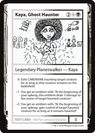 Kaya, Ghost Haunter (2021 Edition) [Mystery Booster Playtest Cards] | PLUS EV GAMES 