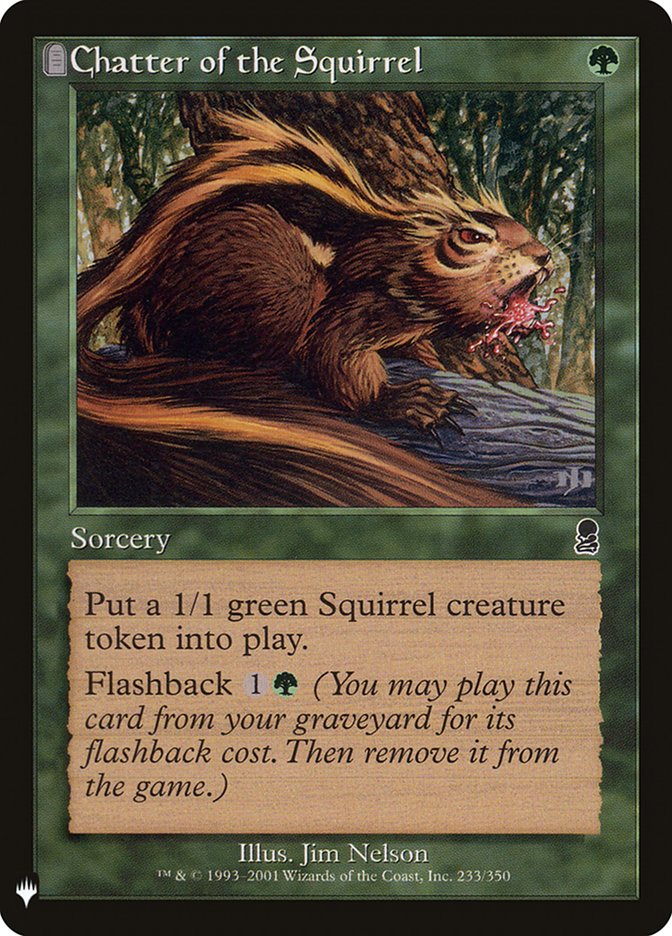 Chatter of the Squirrel [Mystery Booster] | PLUS EV GAMES 