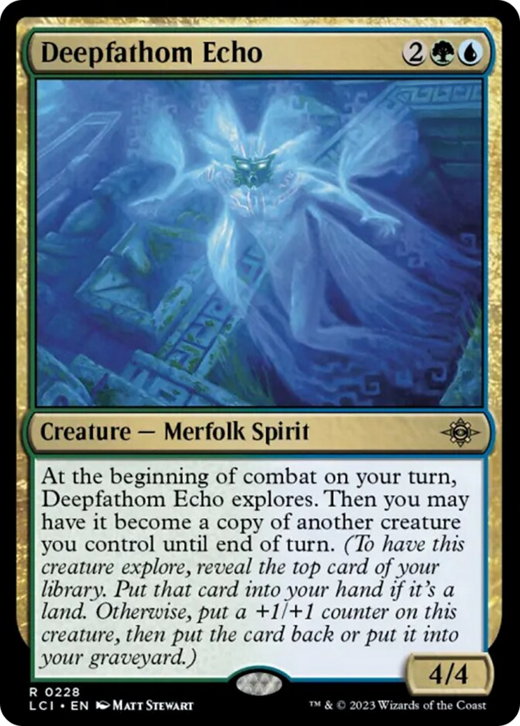 Deepfathom Echo [The Lost Caverns of Ixalan] | PLUS EV GAMES 