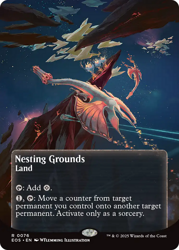 Nesting Grounds (0076) (Borderless) [Edge of Eternities: Stellar Sights] | PLUS EV GAMES 