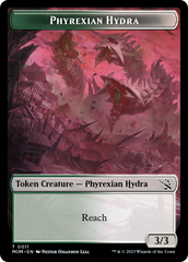 Elemental (2) // Phyrexian Hydra (11) Double-Sided Token [March of the Machine Tokens] | PLUS EV GAMES 