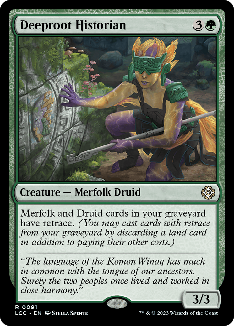 Deeproot Historian [The Lost Caverns of Ixalan Commander] | PLUS EV GAMES 