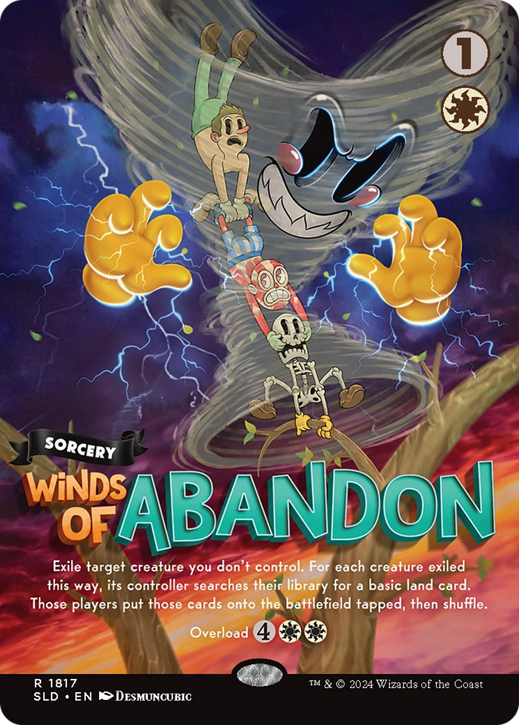 Winds of Abandon (Rainbow Foil) [Secret Lair Drop Series] | PLUS EV GAMES 