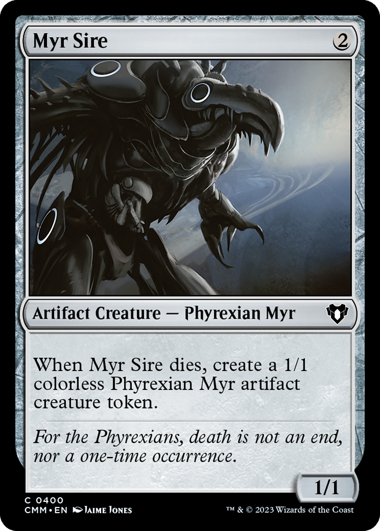 Myr Sire [Commander Masters] | PLUS EV GAMES 