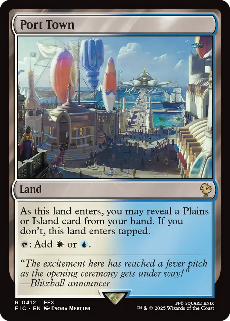 Port Town [FINAL FANTASY Commander] | PLUS EV GAMES 