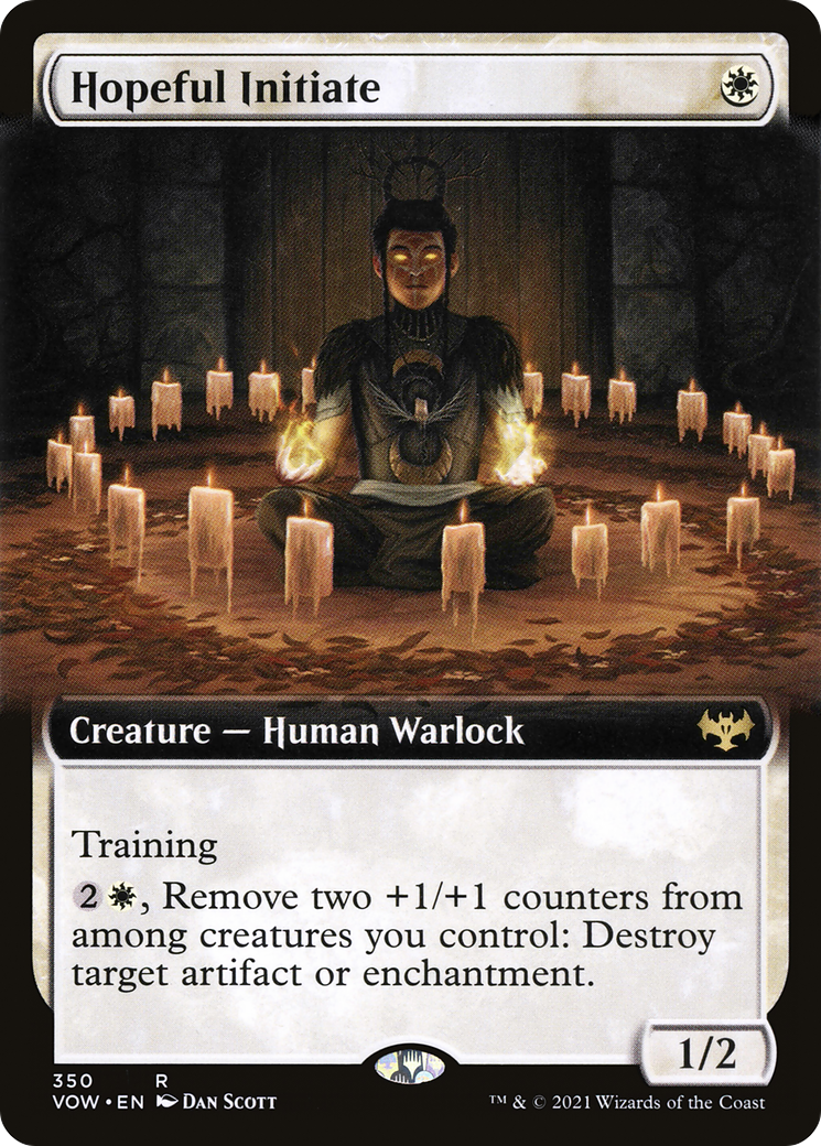 Hopeful Initiate (Extended) [Innistrad: Crimson Vow]