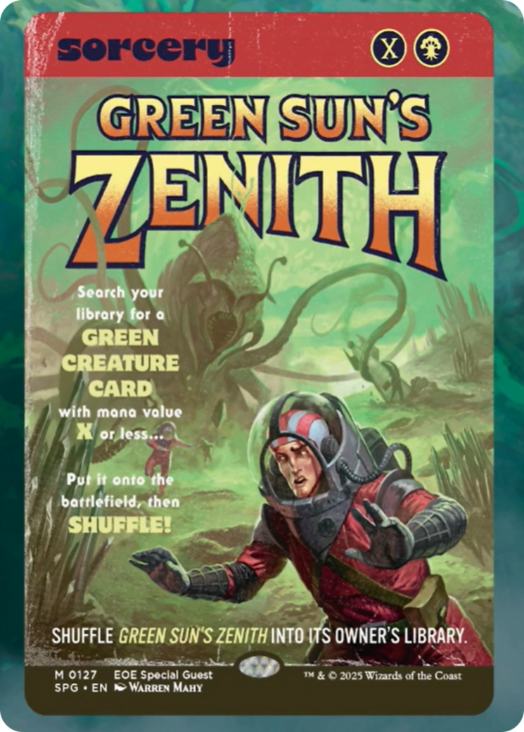 Green Sun's Zenith (Showcase) [Edge of Eternities Special Guests] | PLUS EV GAMES 
