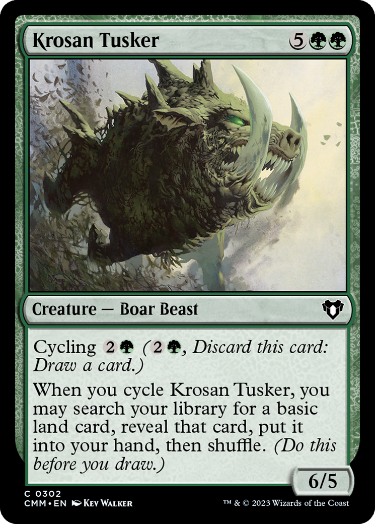 Krosan Tusker [Commander Masters] | PLUS EV GAMES 