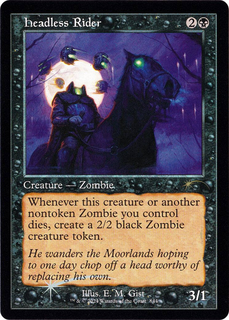 Headless Rider (Retro Frame) [Secret Lair Drop Series]