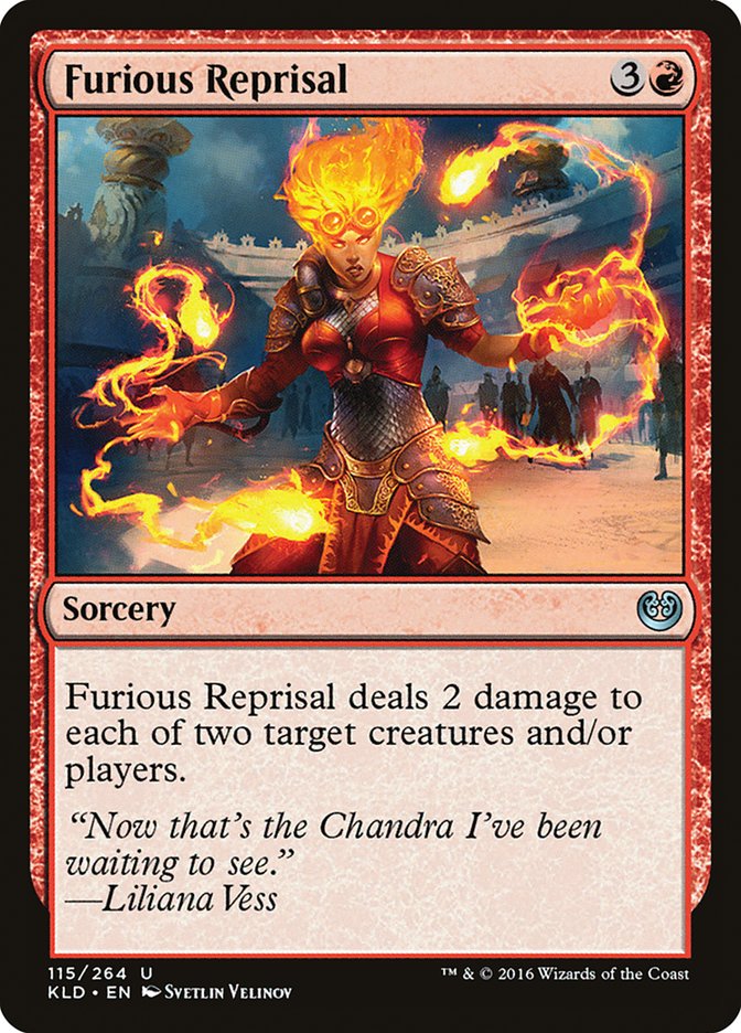 Furious Reprisal [Kaladesh] | PLUS EV GAMES 