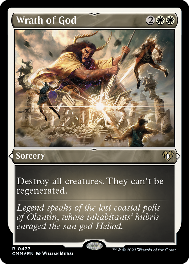 Wrath of God (Foil Etched) [Commander Masters] | PLUS EV GAMES 