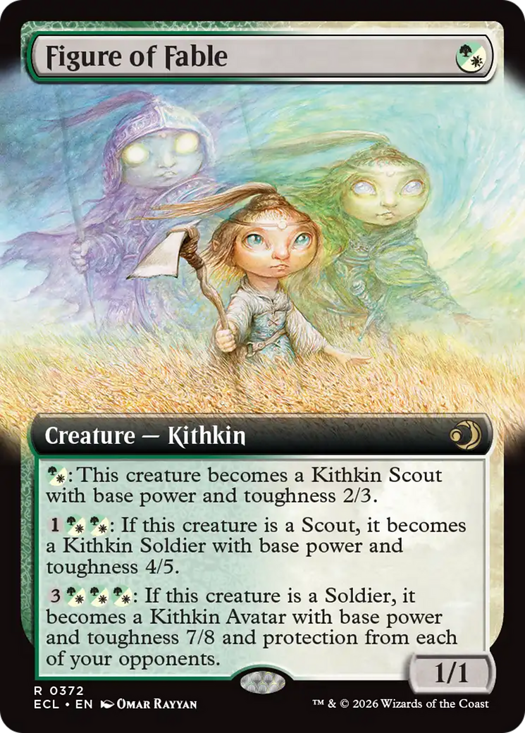 Figure of Fable (Extended Art) [Lorwyn Eclipsed] | PLUS EV GAMES 