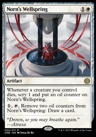 Norn's Wellspring (Promo Pack) [Phyrexia: All Will Be One Promos] | PLUS EV GAMES 