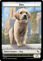 Detective // Dog Double-Sided Token [Murders at Karlov Manor Tokens] | PLUS EV GAMES 