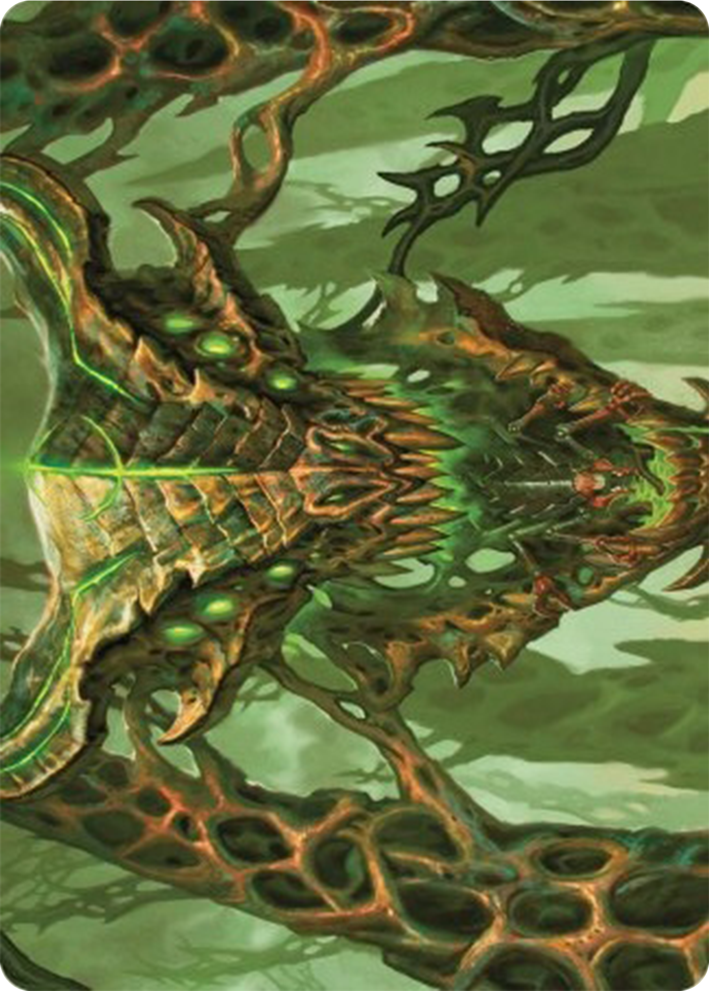 Colossal Dreadmask Art Card [Modern Horizons 3 Art Series] | PLUS EV GAMES 