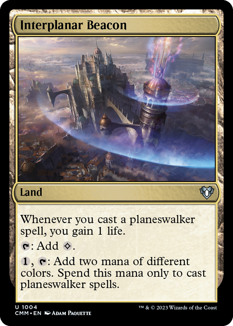 Interplanar Beacon [Commander Masters] | PLUS EV GAMES 