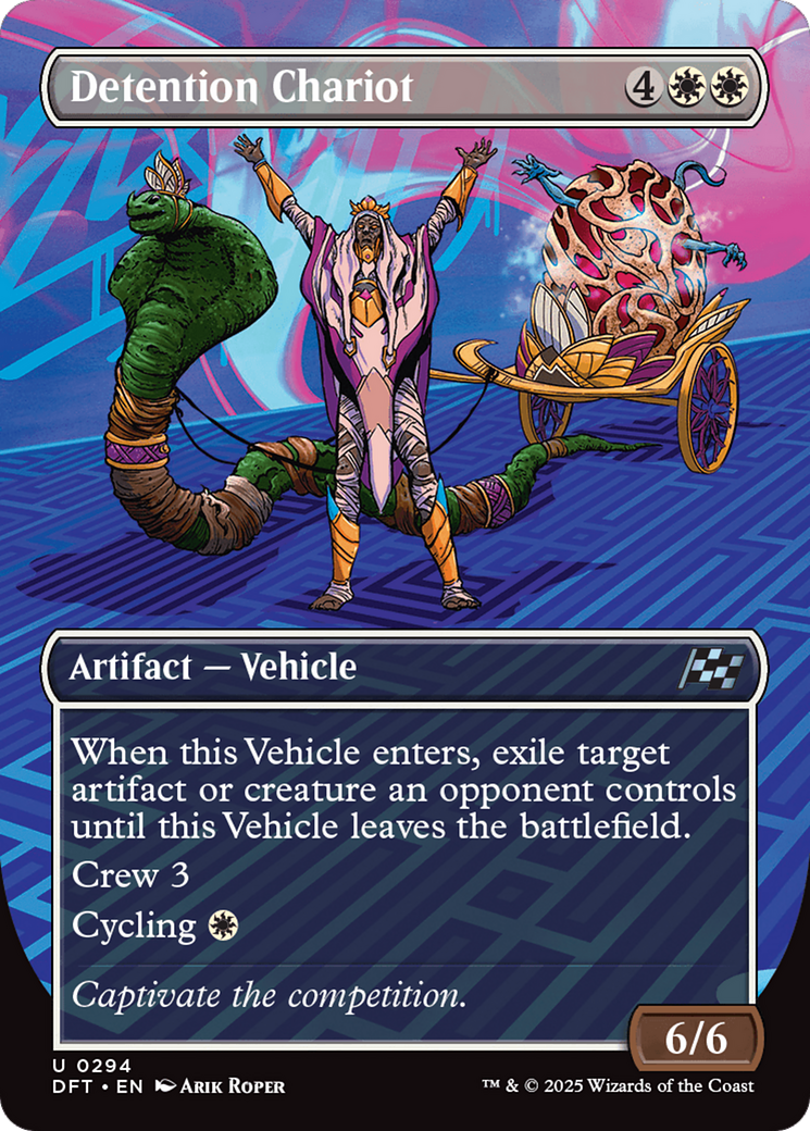 Detention Chariot (Borderless) [Aetherdrift] | PLUS EV GAMES 