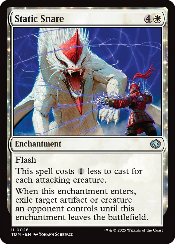 Static Snare [Tarkir: Dragonstorm] | PLUS EV GAMES 