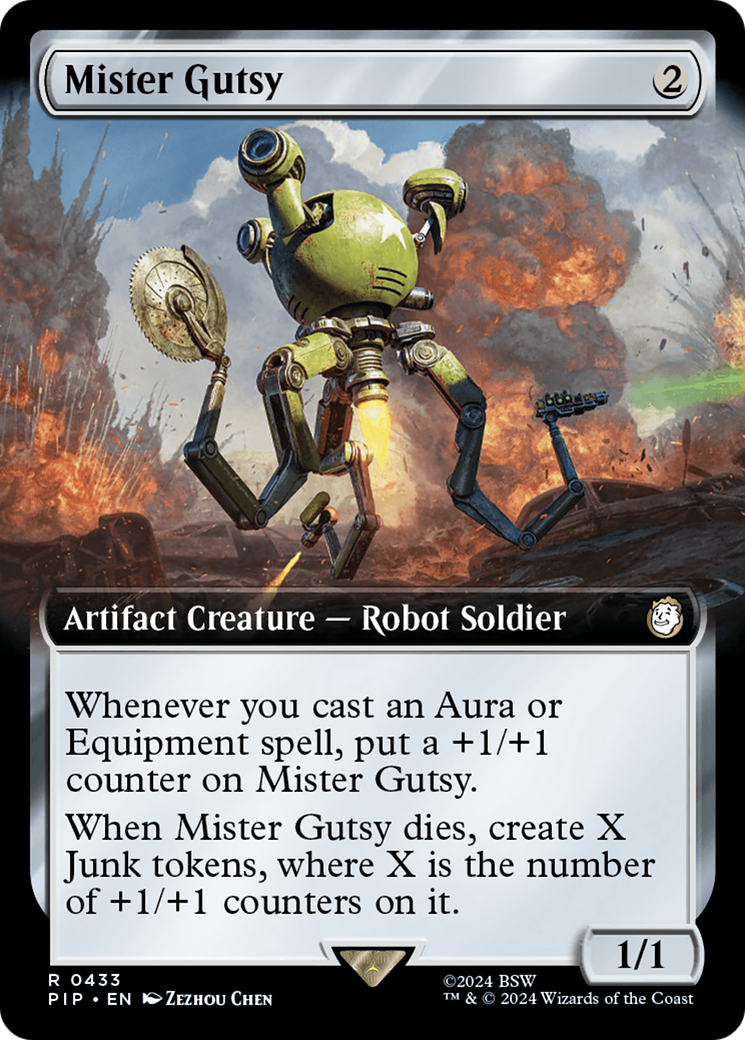 Mister Gutsy (Extended Art) [Fallout] | PLUS EV GAMES 