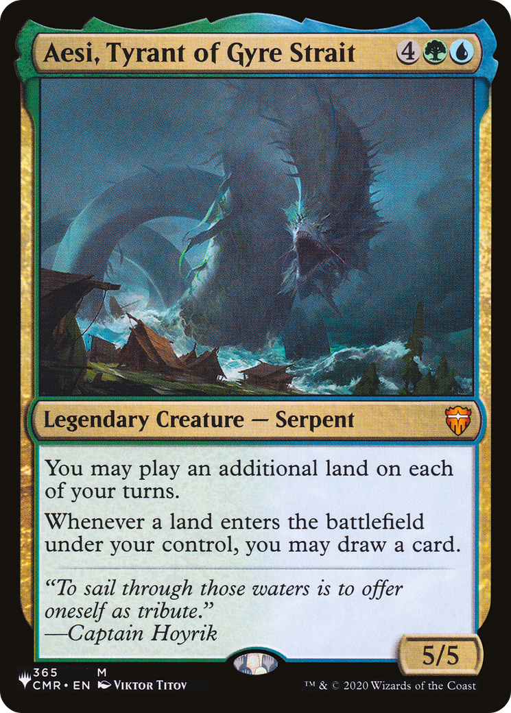 Aesi, Tyrant of Gyre Strait [The List]