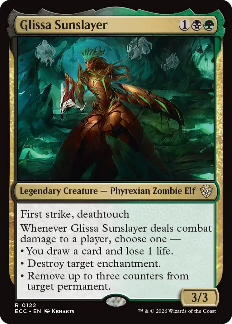 Glissa Sunslayer [Lorwyn Eclipsed Commander] | PLUS EV GAMES 