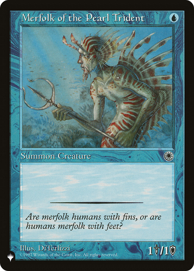 Merfolk of the Pearl Trident [The List Reprints] | PLUS EV GAMES 