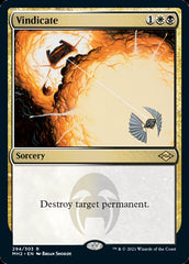Vindicate (Foil Etched) [Modern Horizons 2] | PLUS EV GAMES 