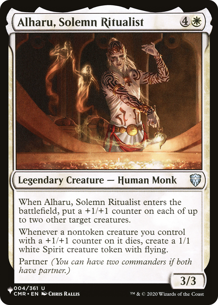 Alharu, Solemn Ritualist [The List] | PLUS EV GAMES 