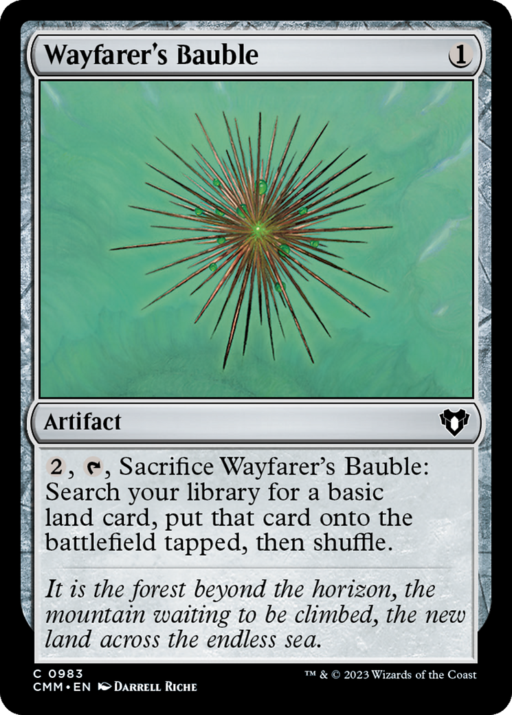 Wayfarer's Bauble [Commander Masters] | PLUS EV GAMES 