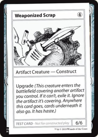 Weaponized Scrap (2021 Edition) [Mystery Booster Playtest Cards] | PLUS EV GAMES 