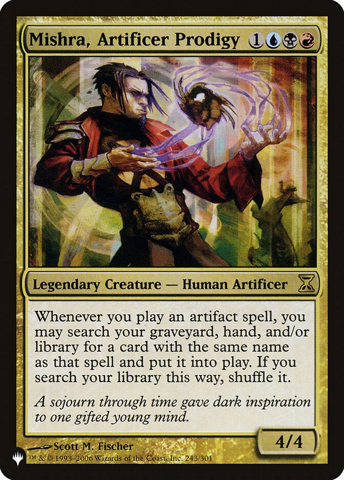 Mishra, Artificer Prodigy [The List] | PLUS EV GAMES 