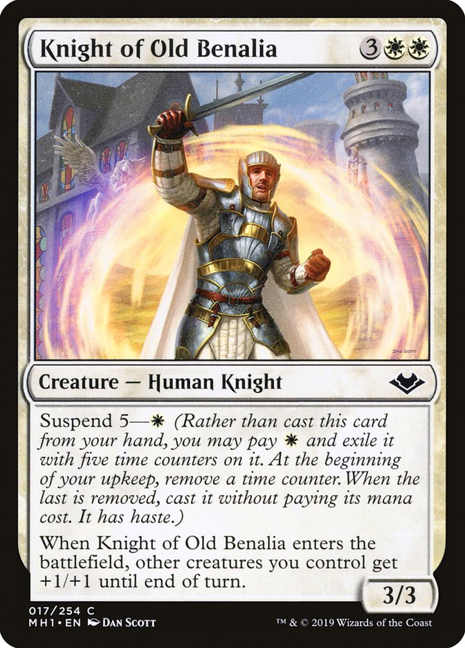 Knight of Old Benalia [Modern Horizons] | PLUS EV GAMES 