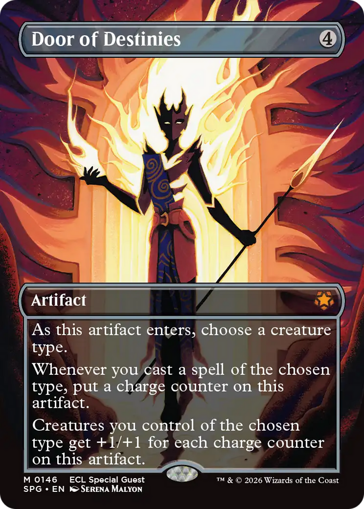 Door of Destinies (Borderless) [Lorwyn Eclipsed Special Guests] | PLUS EV GAMES 