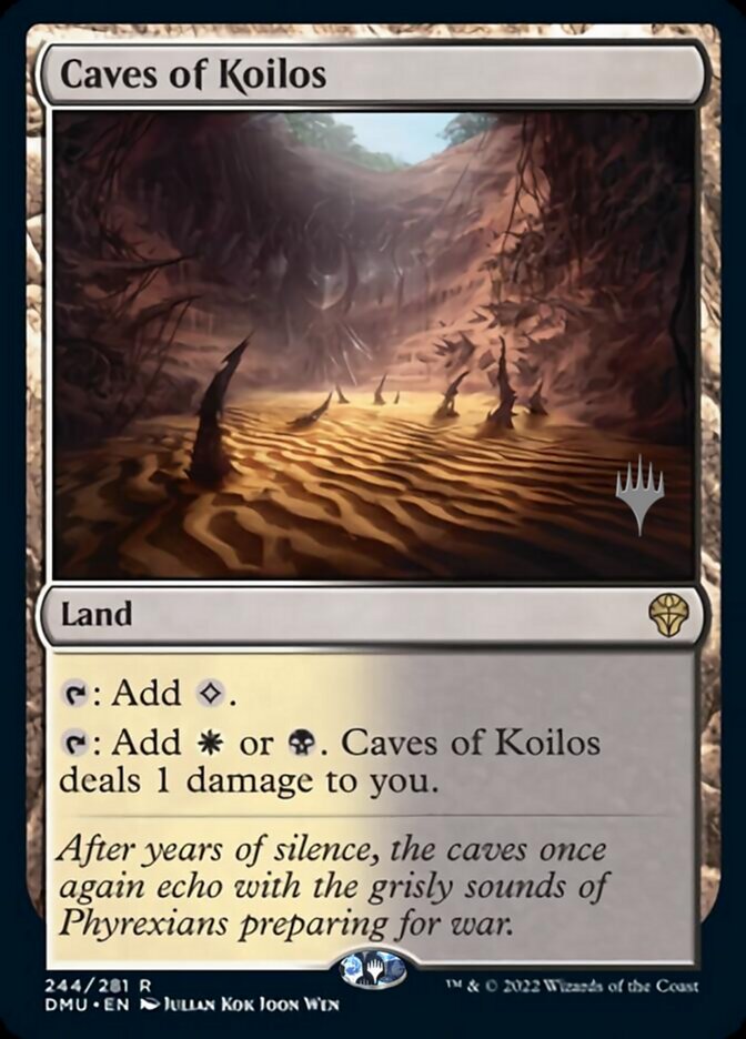 Caves of Koilos (Promo Pack) [Dominaria United Promos] | PLUS EV GAMES 