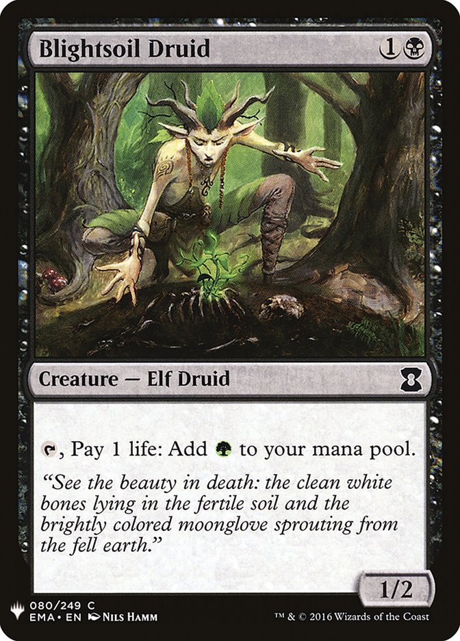 Blightsoil Druid [Mystery Booster] | PLUS EV GAMES 