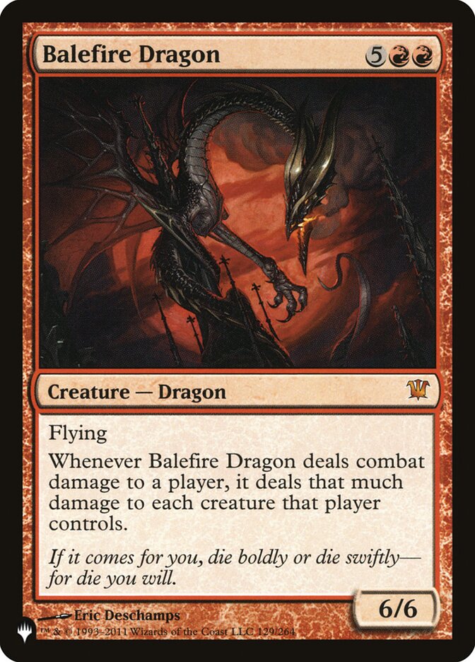 Balefire Dragon [The List] | PLUS EV GAMES 