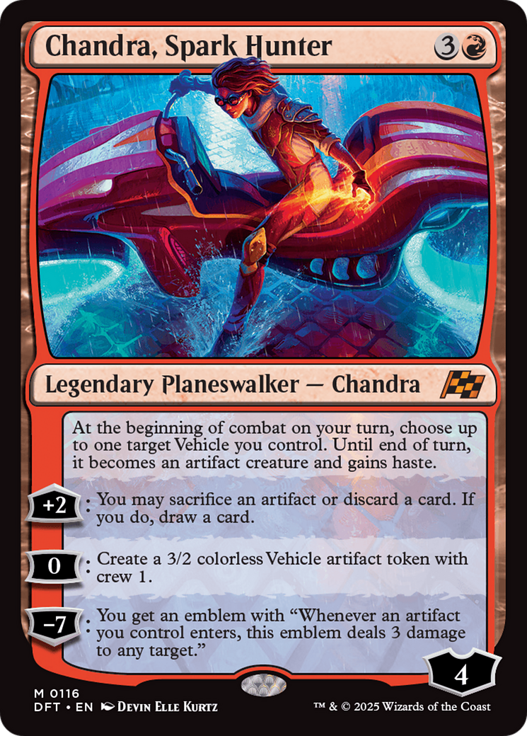 Chandra, Spark Hunter [Aetherdrift] | PLUS EV GAMES 