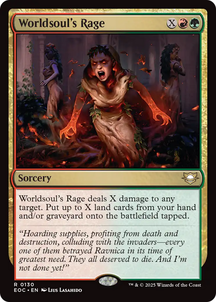 Worldsoul's Rage [Edge of Eternities Commander] | PLUS EV GAMES 
