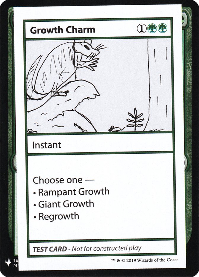 Growth Charm [Mystery Booster Playtest Cards] | PLUS EV GAMES 