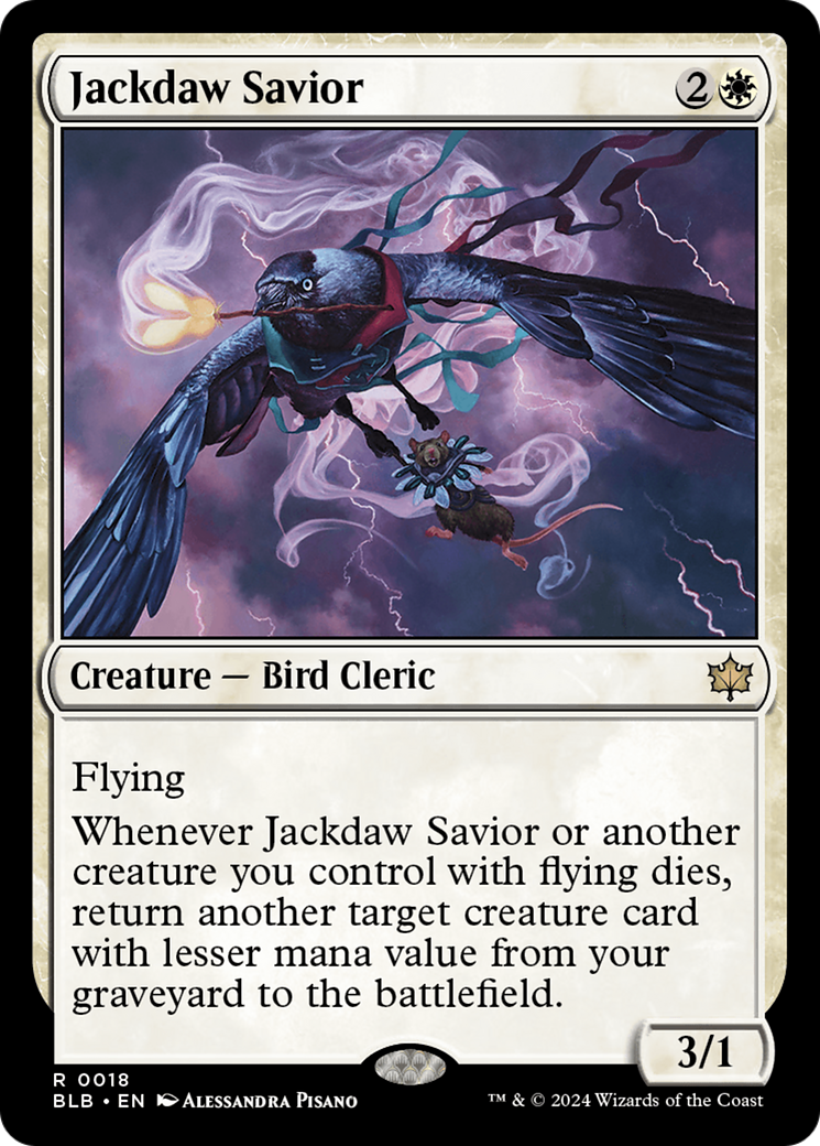 Jackdaw Savior [Bloomburrow] | PLUS EV GAMES 