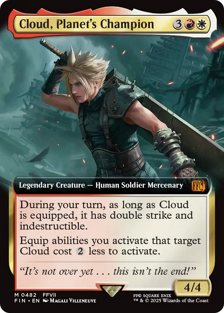 Cloud, Planet's Champion (Extended Art) [FINAL FANTASY] | PLUS EV GAMES 