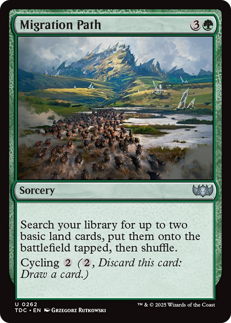 Migration Path [Tarkir: Dragonstorm Commander] | PLUS EV GAMES 