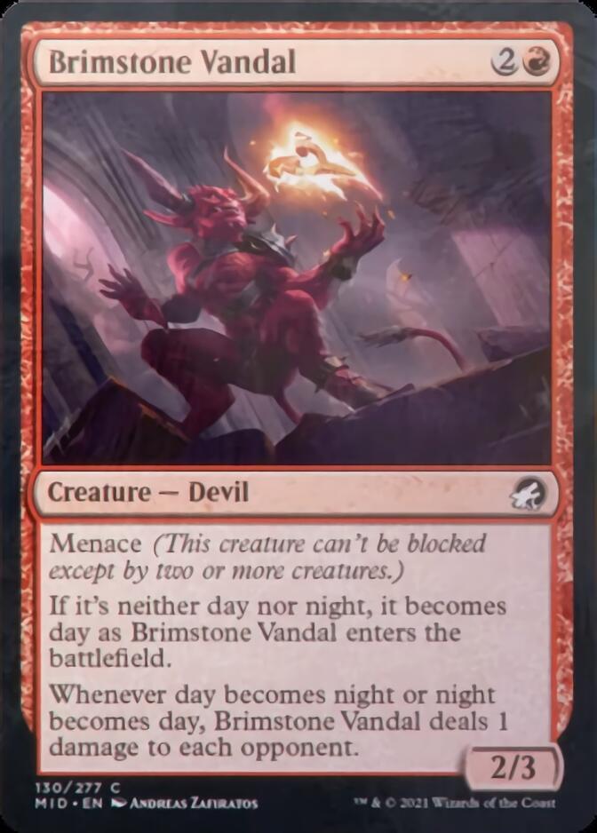 Brimstone Vandal [Innistrad: Midnight Hunt] | PLUS EV GAMES 
